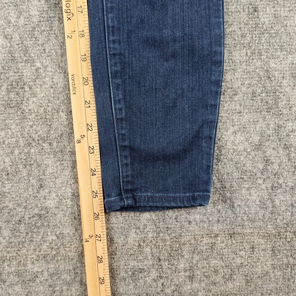 Paige Jeans Women's 28 Hoxton Ankle 28x26 Dark Wash‎ Mid Rise Rayon Stretch